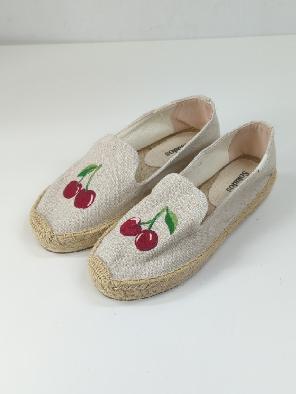 New Soludos Cherry On Top Espadrille Size 5.5